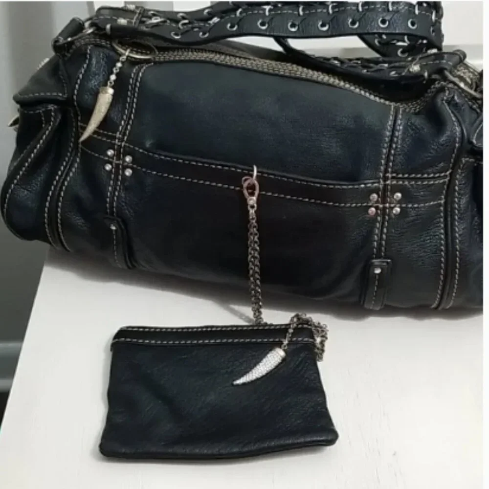 Laundry by Shelli Segal LEATHER SATCHEL